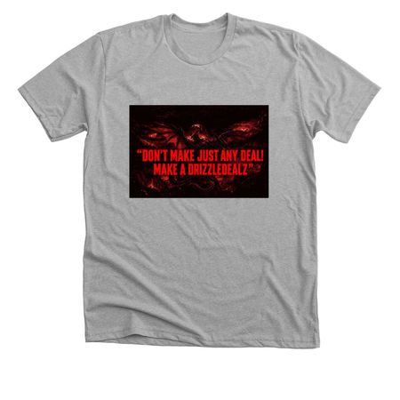 DrizzleDeal, a Athletic Heather Premium Unisex Tee