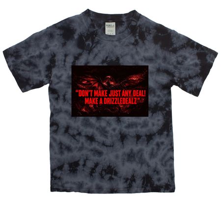 DrizzleDeal, a Black Youth Crystal Tie Dye Tee