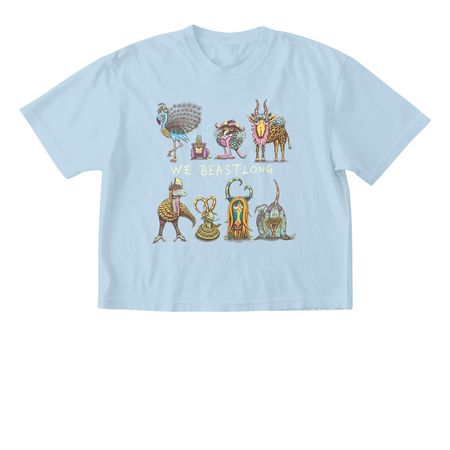 Tiny Beast Adventures, a Chambray Comfort Colors Boxy Tee