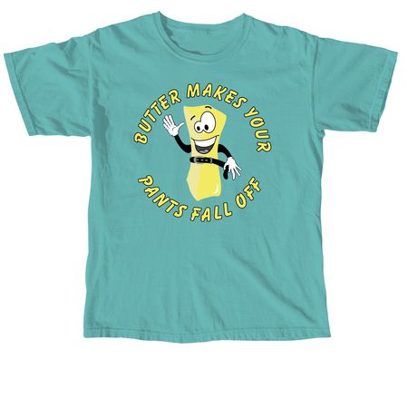 Butter Bob T-Shirts, a Seafoam Comfort Colors Unisex Tee