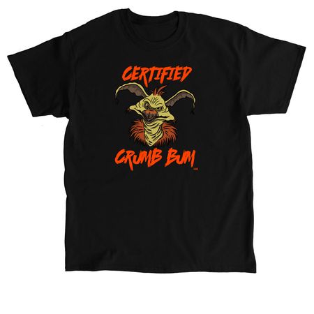 Crumb Bum, a Black Classic Unisex Tee
