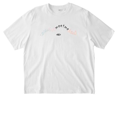 Meet Me..., a White Stanley/Stella Unisex Freestyler Heavyweight Tee