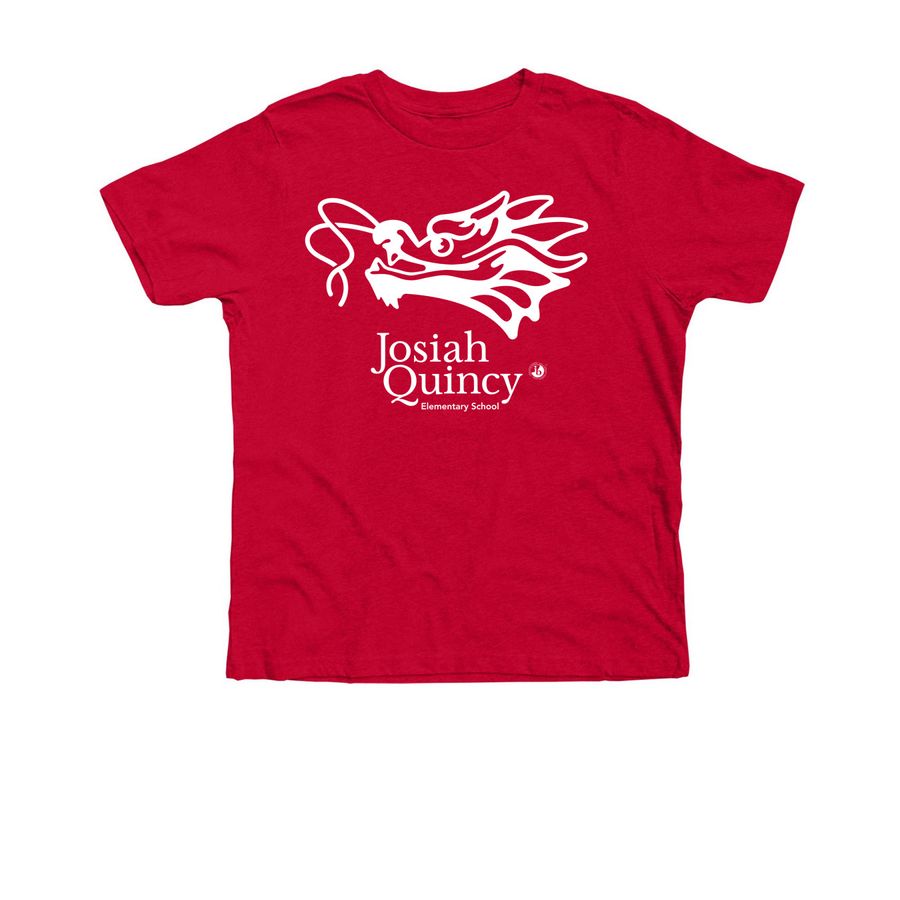 JQES Cotton Tee, a Heather Red Premium Youth Tee