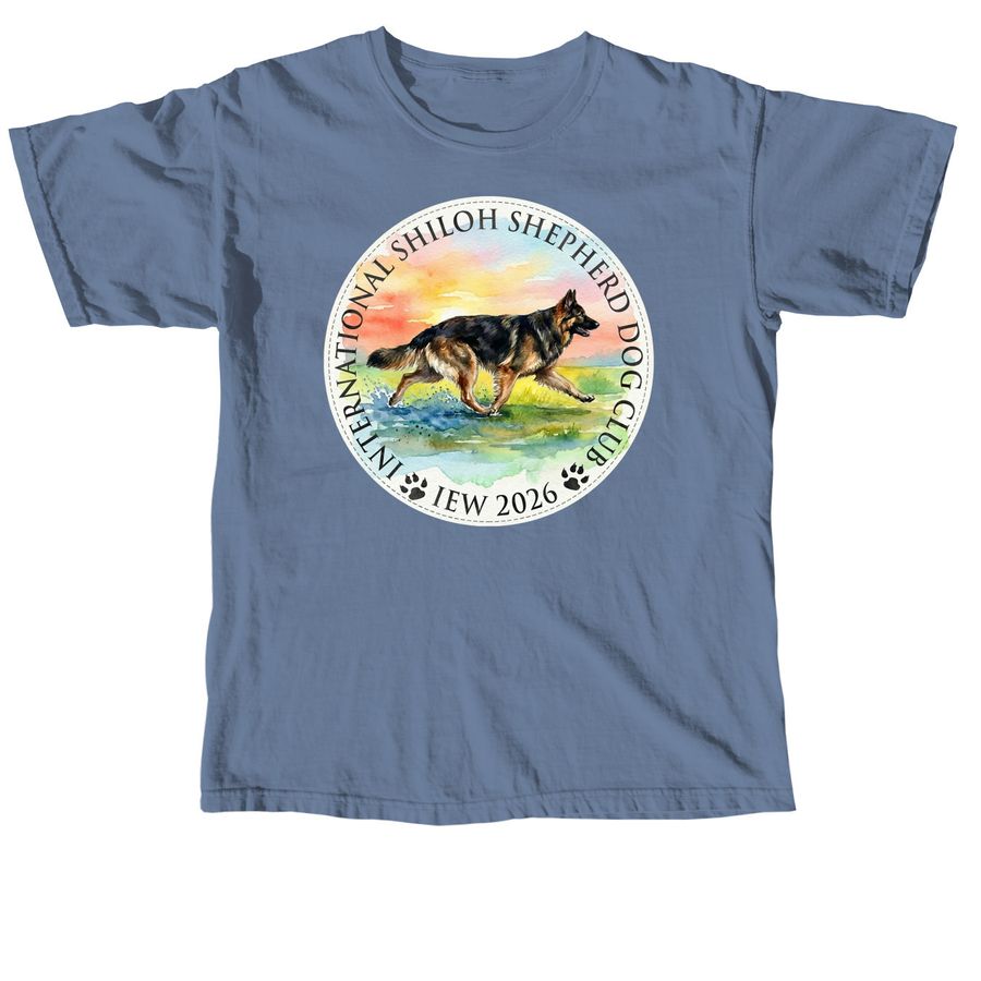 IEW 2026 [COLOR], a Blue Jean Comfort Colors Unisex Tee