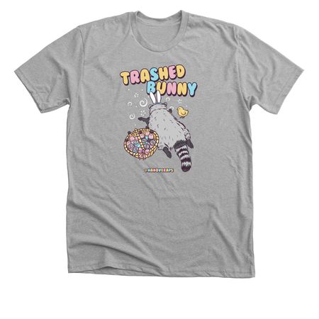 Trashed Bunny, a Athletic Heather Premium Unisex Tee