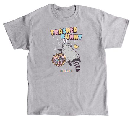 Trashed Bunny, a Sport Grey Classic Unisex Tee