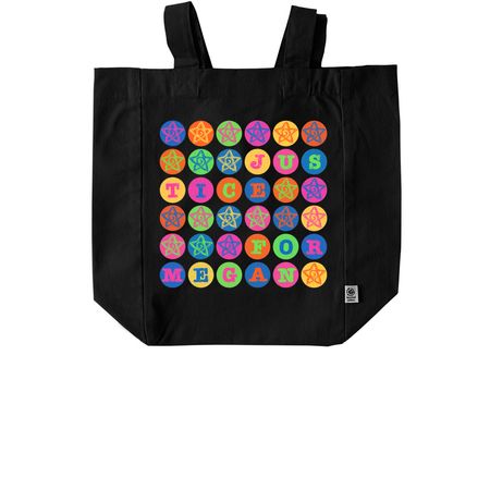 J4M - LT Design Tote Bag, a Black Recycled Cotton Tote Bag