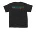 Mountaineer Montessori Youth M-Gear, a Black Youth Unisex Tee (back-view)