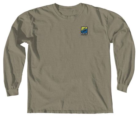 NACA Long Sleeve Shirts, a Sandstone Comfort Colors Long Sleeve Tee