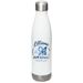 Hope, Healing & #LilliStrong, a White Stainless Steel Water Bottle