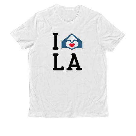 I Love LA - A Sense of Home Shirt, a Bright White Allmade Organic Cotton Unisex Tee