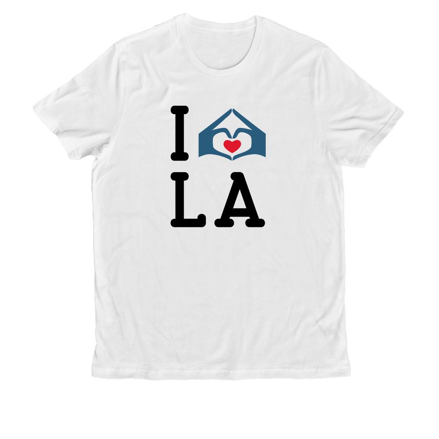 I Love LA - A Sense of Home Shirt, a Bright White Allmade Organic Cotton Unisex Tee