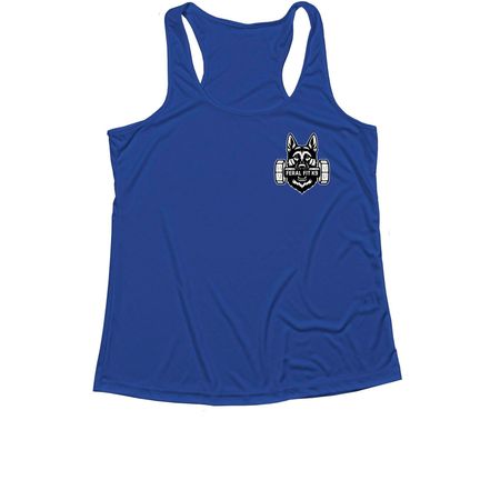 Feral Fit Canines Dock '26 Activewear, a True Royal Women's Performance Tank