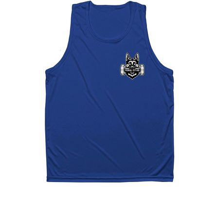 Feral Fit Canines Dock '26 Activewear, a True Royal Unisex Performance Tank