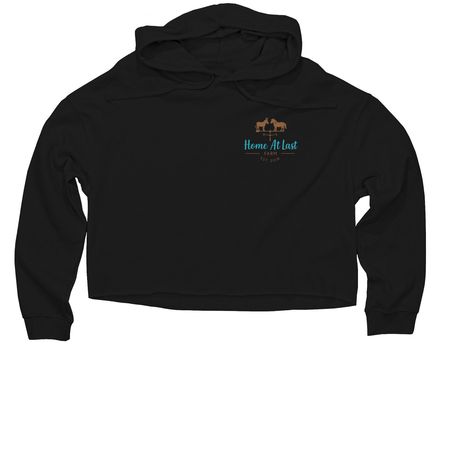 New 2025 logo&nbsp;, a Black Women?s Lightweight Cropped Hoodie