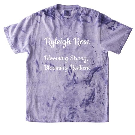 Resilient Ryleigh Rose - Heart Walk 2024&nbsp;, a Amethyst Comfort Colors Colorblast Tee