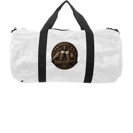 Duffle, a White Camo Day Tripper Duffel Bag