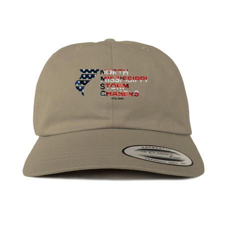 NMSC USA 250th Caps, a Khaki Printed Classic Baseball Cap