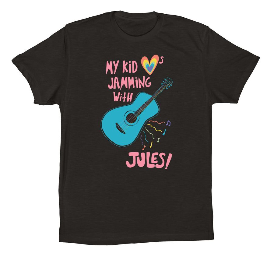My Kid ?s JWJ! Adult, a Black Premium Cotton Tee