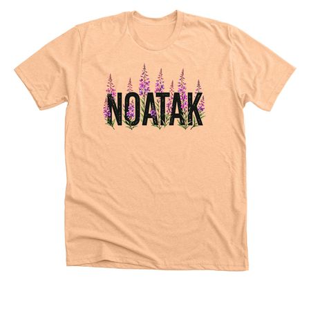 Fireweed, a Heather Peach Premium Unisex Tee