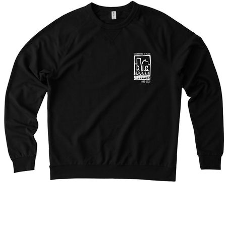 Classic Shovel&nbsp;, a Deep Black Allmade Organic French Terry Crewneck Sweatshirt
