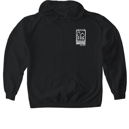 Classic Shovel&nbsp;, a Black Gildan Softstyle Pullover Hoodie