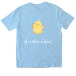 Mother goose&nbsp;, a Light Blue Softstyle Cotton Tee (back-view)