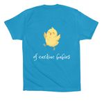 Mother goose&nbsp;, a Aqua Premium Cotton Tee (back-view)