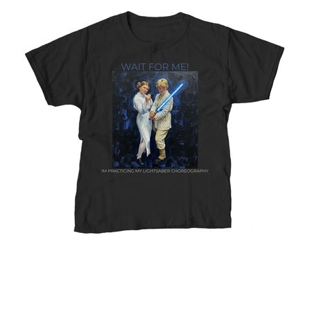 PresleyMae- Luke and Leia, a Black Youth Unisex Tee