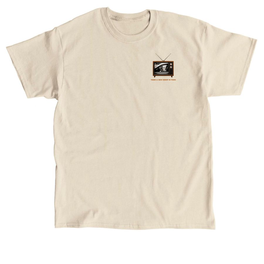Jack Lushbough - New Sheriff Front, a Sand Classic Unisex Tee