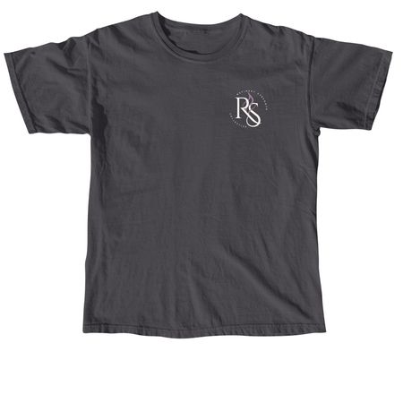 Small Logo, a Graphite Comfort Colors Unisex Tee