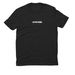 Currently Battling Intrusive thoughts, a Space Black Allmade Eco Triblend Unisex Tee
