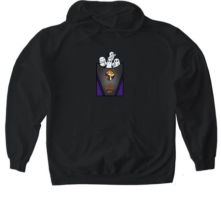Spooky Crayon Box&nbsp;, a Black Gildan Softstyle Pullover Hoodie