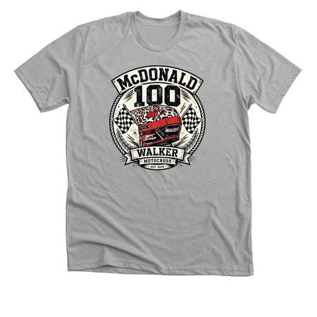 HMR Rydr Powersports&nbsp;, a Athletic Heather Premium Unisex Tee