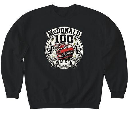HMR Rydr Powersports&nbsp;, a Black Softstyle Crewneck Sweatshirt