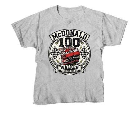 HMR Rydr Powersports&nbsp;, a Sport Grey Youth Unisex Tee