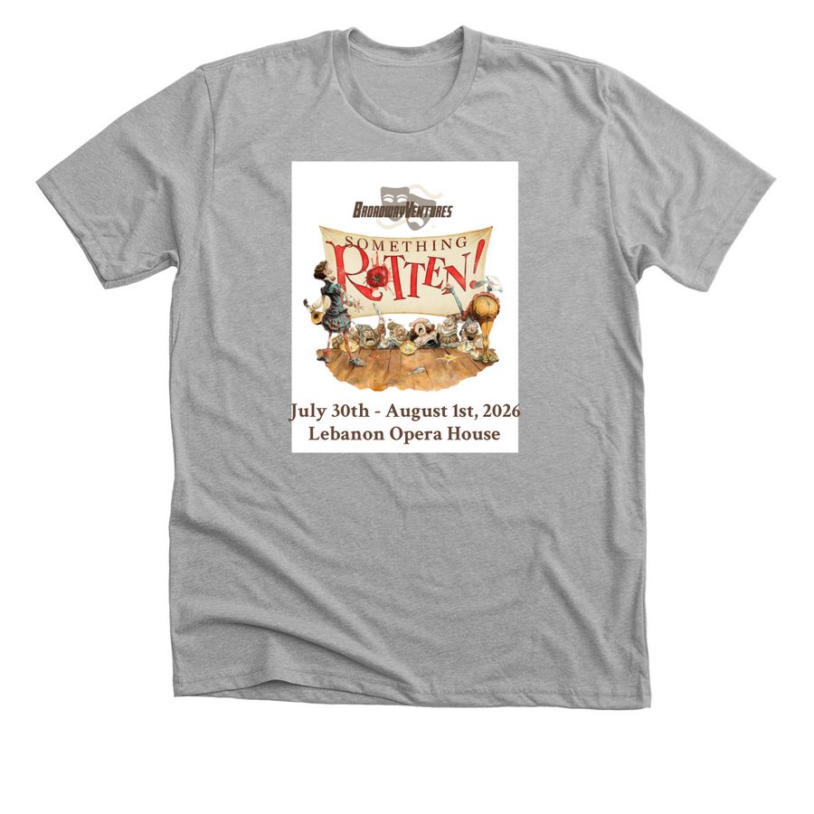 Youth Something Rotten Basic T-Shirt, a Athletic Heather Premium Unisex Tee