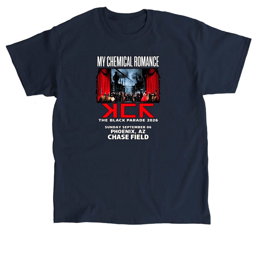 My Chemical Romance The Black Parade 2026 shi, a Navy Classic Unisex Tee
