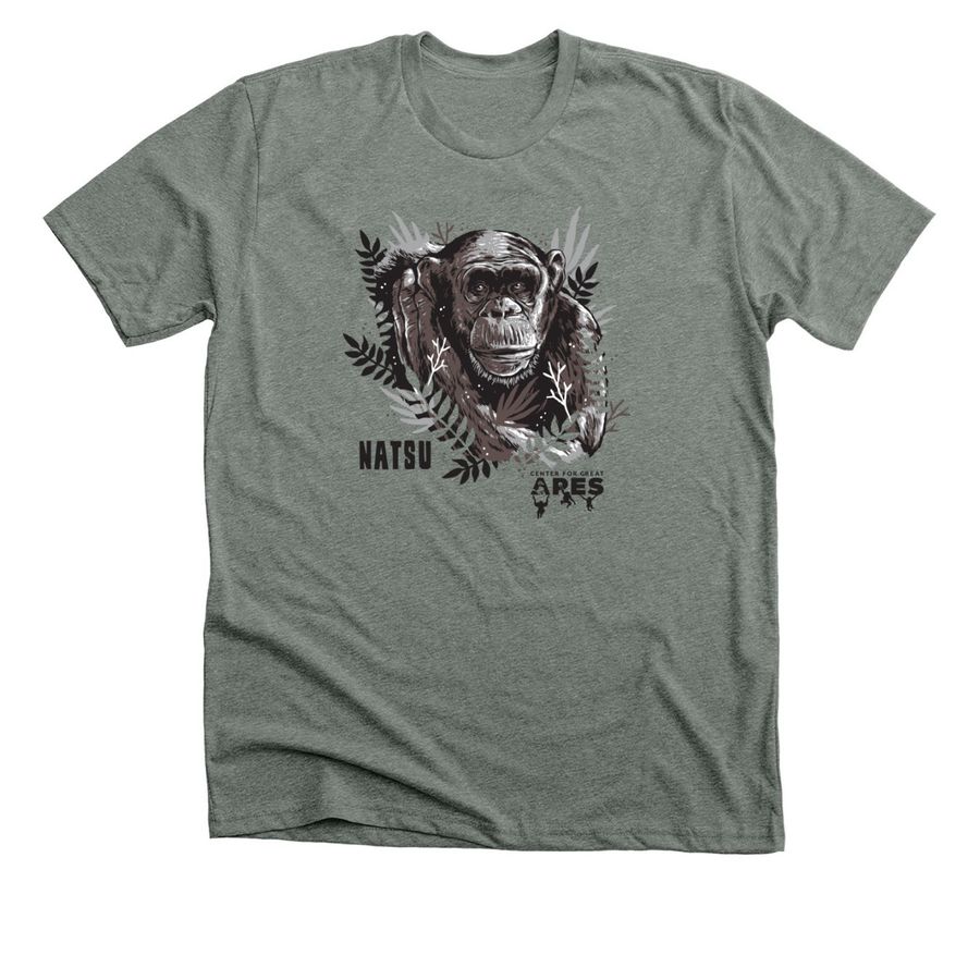 Natsu, a Deep Heather Premium Unisex Tee