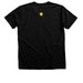 Romans 12:1-2 White Font, a Black Heather Premium Unisex Tee (back-view)