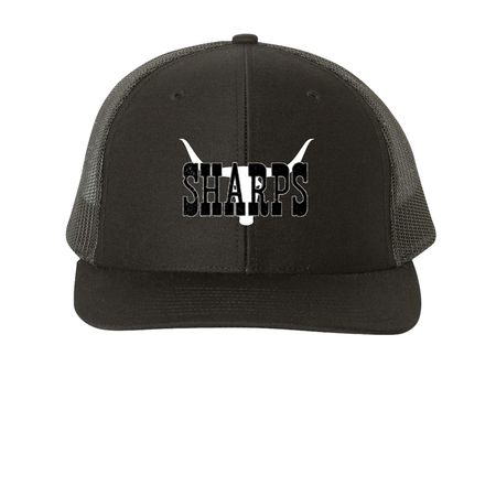 Trucker hats&nbsp;, a Black Printed Snapback Trucker Cap