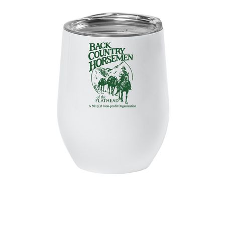 Wine/Tea Tumbler, a White Insulated Wine Cup