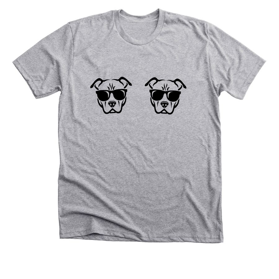 3 Eye Blind - Pitties, a Athletic Heather Premium Unisex Tee