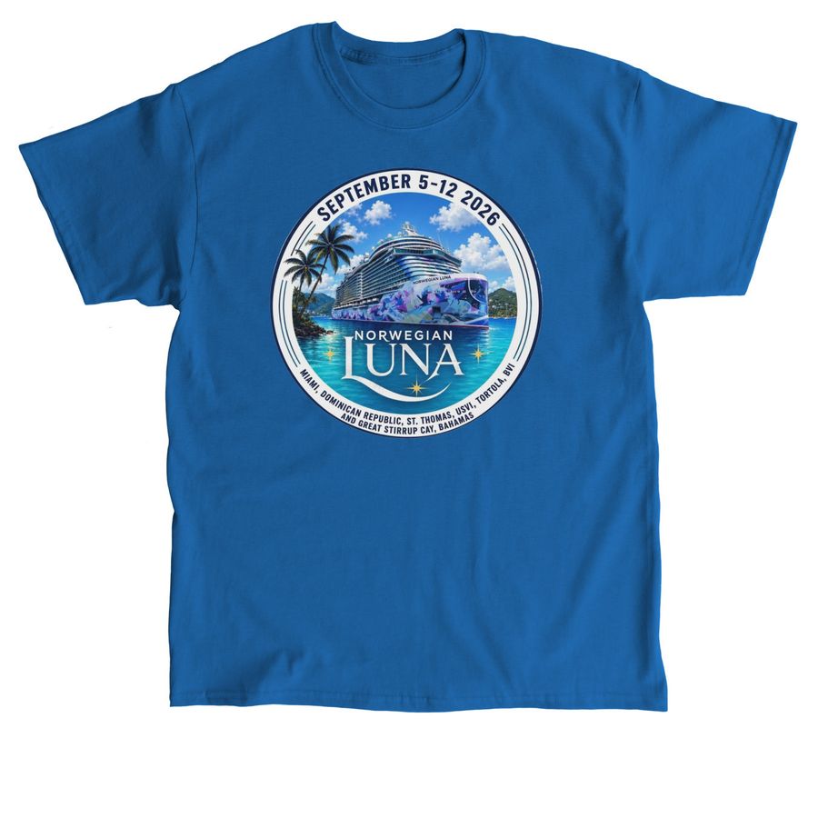 NCL Luna T-Shirt, a Royal Classic Unisex Tee
