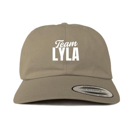 Team Lyla Hat Collection, a Khaki Printed Classic Baseball Cap