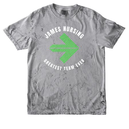 JAMES NURSING PELOTONIA 2026, a Smoke Comfort Colors Colorblast Tee