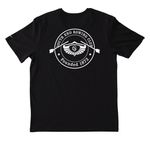 Catch the Spirit!, a Black Nike Dri-FIT Jersey Blend Performance Tee (back-view)