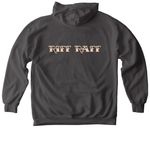 Riff Raff Irish Shirts, a Pepper Comfort Colors Pullover Hoodie (back-view)