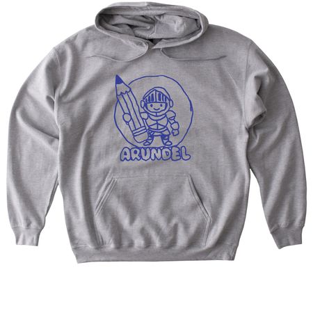 Arundel Knights 2026, a Sport Grey Gildan Softstyle Pullover Hoodie