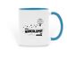 World Narcolepsy Day 2026 - Mugs, a Light Blue Two-Tone Ceramic Mug